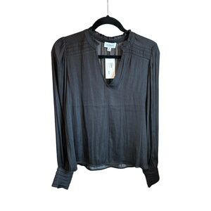 Everett Tally Satin Blouse